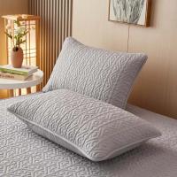 Funda de colchón acolchada suave de algodón puro, Protector de almohadilla de cama personalizado, antibacteriano, tamaño King, no incluye funda de almohada - details 11