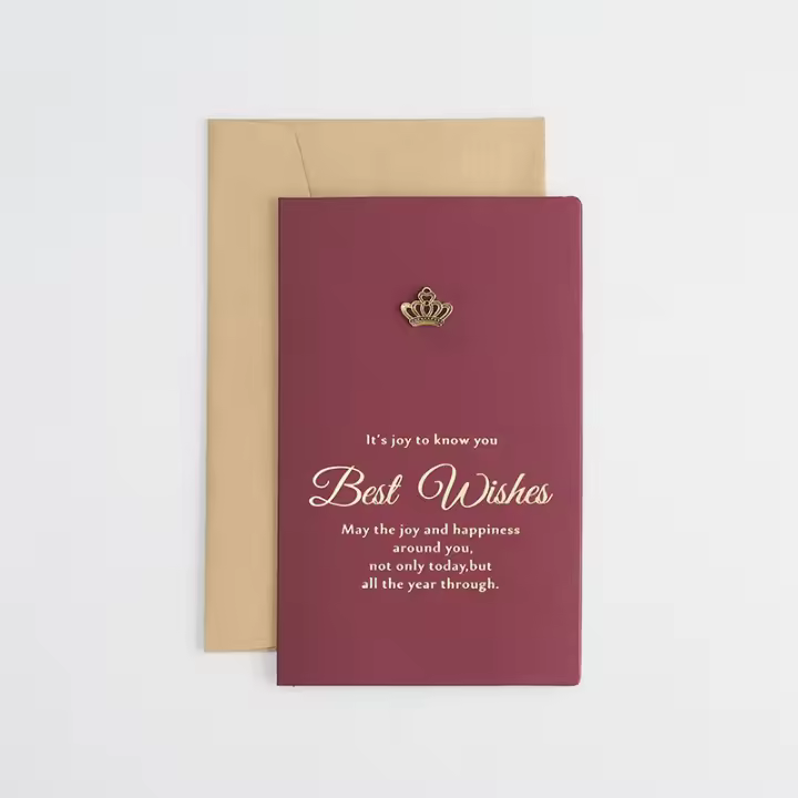 Tarjetas plegables de agradecimiento, paquete de tarjetas de visita personalizadas para pequeñas empresas, invitaciones de boda, postales personalizadas, 5 unidades - 1