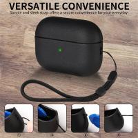 Funda de cuero resistente a arañazos para Airpods Pro 2022 Estilo suave para dispositivos electrónicos portátiles - details 0