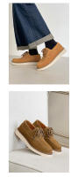 Primavera y otoño de los hombres nuevos zapatos de cuero de cabeza grande herramientas zapatos casuales zapatos de los hombres de baja parte superior zapatos de los hombres - details 16