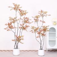 Plantas Artificiales Decorativas - Bambú Artificial 120 cm con Tronco Natural, Árbol Artificial, Planta Artificial Realista, Decoración Hogar - details 2