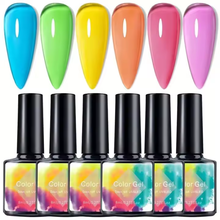 Nuevo Juego de Esmaltes de Uñas Especializado en Pegamento de Fototerapia Color de Uñas - 1