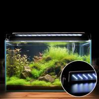 Práctica luz Extensible para acuario, resistente al agua, súper delgada, enchufe europeo, soporte de luz LED de ahorro de energía, tanque de césped - details 6