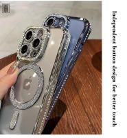 Funda transparente de diamante cristalino para iPhone 16,Compatible con MagSafe - details 8