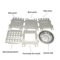 Estufa de Camping Plegable de Acero Inoxidable Mini Portátil para Exteriores - details 7