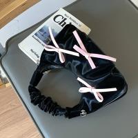 Bolsos de moda coreanos con lazo, bolsos de hombro plisados ​​de cuero Pu con nube, bolsos pequeños y dulces para mujer - details 3