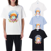 Nueva colección de verano con logotipo impreso frontal, camiseta deportiva de algodón puro con cuello redondo para hombre, camisa informal de estilo básico para pareja - details 17