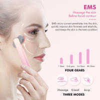 Máquina de Masaje para Belleza de Ojos con Luz Roja Terapia Herramienta de Cuidado con Vibraciones Tratamiento de Salón Compresión de Calor Dispositivo para Piel Normal - details 5