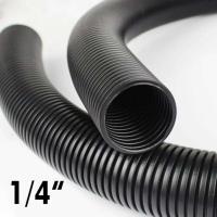 30M 1/4 "3/8" conducto de telar de alambre dividido protector tubo de manga de Cable corrugado de aislamiento de Color negro de polietileno - details 5