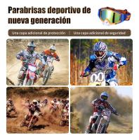 Gafas Deportivas para Motocross, lentes táctiles ajustables - details 3