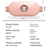 Almohadilla Menstrual eléctrica de estilo único, almohadilla térmica ligera, cinturón de período recargable para alivio del dolor - details 2