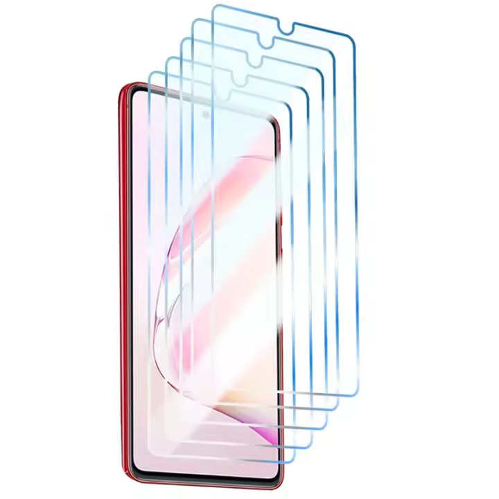 Protector de pantalla de vidrio para Samsung, Protector de pantalla para A52, A32, A72, A12, A22, A52S, 5G, A51, A71, A21S, A31, A50, A70, A13, A53, 5 uds. - 1