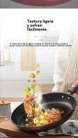 Sartén de Hierro Antiadherente Cocina sin Humo con Huevos y Filete Estufa de Gas de Inducción - details 10