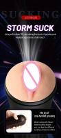 Masturbador masculino tipo vagina realista TPE, coño suave y apretado, erótico, 18+, juguetes para adultos para hombres, masturbación, tienda sexual - details 4