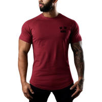 Camisas de compresión de manga corta de algodón para hombre, Camiseta deportiva transpirable, ropa deportiva de culturismo, alta calidad, Verano - details 9