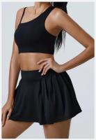 Conjunto de Yoga Transpirable de 2 Piezas Traje Deportivo para Mujeres Top de Crop de Yoga - details 9