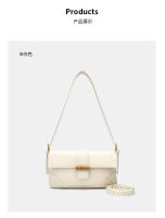 Nueva bolsa de baguette, bolsa de axila pequeña, nueva bolsa de moda, bolsa de mensajero de hombro de lujo ligera. - details 6