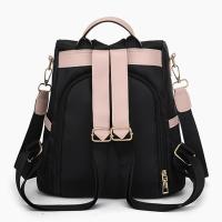 Mochila Casual Para Mujer Impermeable De Nylon Multifuncional Con Gran Capacidad Antirrobo Estilo Escolar Bolso De Hombro - details 3
