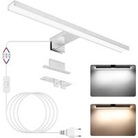 Lámpara LED Baño 18W 80cm Temperatura de Color Dual 4000K 6000K, 2000lm Lámpara Baño, Apliques Espejo de Baño Impermeable, Se Pueden Instalar en Espejos/Gabinetes/Paredes - details 11