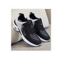 Zapatillas de correr transpirables con cordones para mujer, zapatillas deportivas con cojín de aire y malla ligera, zapatillas de entrenamiento para deportes al aire libre - details 17
