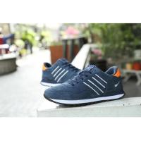 Zapatos deportivos versátiles de cuero genuino transpirables de doble estrella para primavera y otoño, cómodos zapatos planos de moda para correr - details 15