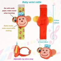 Sonajeros para bebés de 0 a 24 meses, juguetes de felpa suave, juego de sonajero de muñeca para pies, juguetes educativos de desarrollo para recién nacidos de dibujos animados para niños - details 20