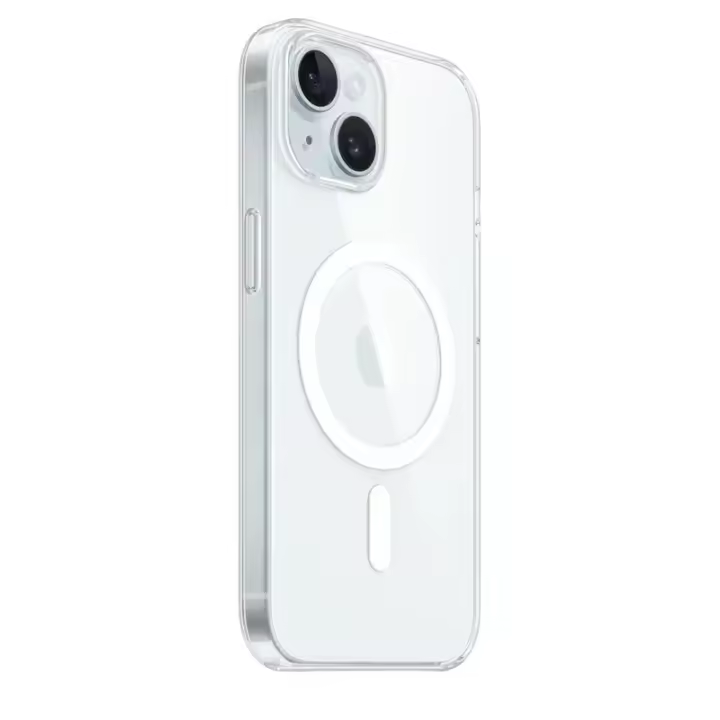 Funda transparente Original magnética para iPhone 16 15 14 13 12 11 Pro Max Plus mini XS XR Funda para Magsafe Funda transparente de silicona - 1