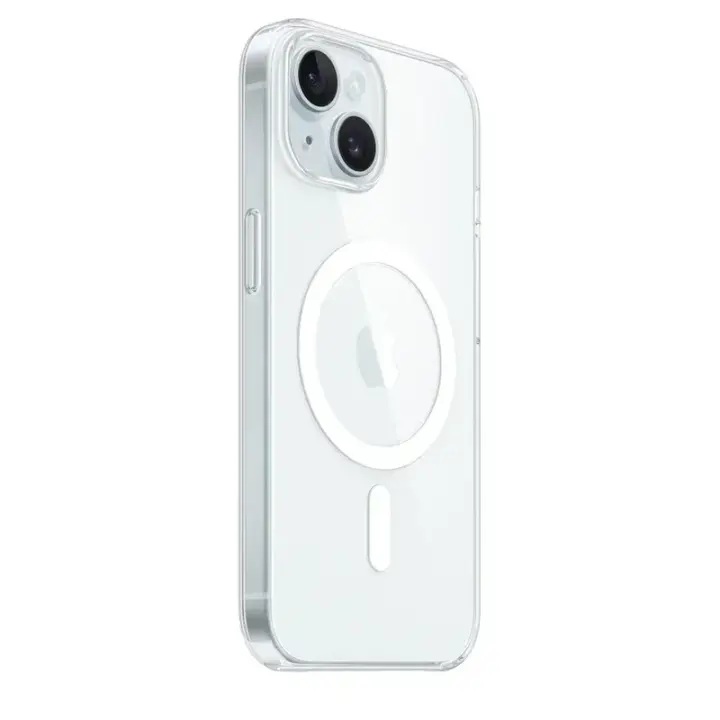Funda transparente Original magnética para iPhone 16 15 14 13 12 11 Pro Max Plus mini XS XR Funda para Magsafe Funda transparente de silicona - 1