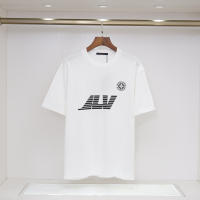 Camisetas de Verano Casuales para Hombres Algodón Puro, Cuello Redondo, Mangas Cortas, Nuevas Camisetas de Pareja con Estampados de Logotipo - details 0