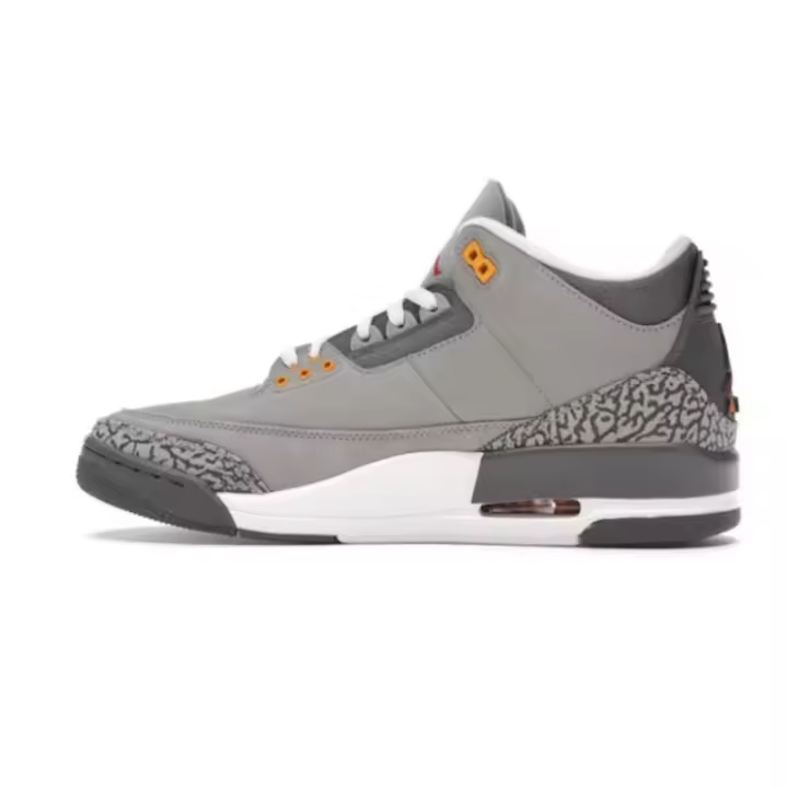 Zapatillas de baloncesto Retro 3 3s para hombre y mujer, calzado deportivo para exteriores, color gris, verde brillante, para correr - 1