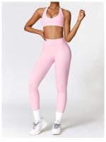Pantalones de Yoga de cintura alta para mujer, pantalones para correr y Fitness, ropa externa, adelgazamiento, levantamiento de cadera, pantalones deportivos ajustados para ejercicio - details 45