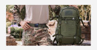 Mochila táctica de escalada, almacenamiento Molle grande, Camping, senderismo, viaje, bolsa deportiva, equipaje al aire libre, pesca, montañismo - details 15
