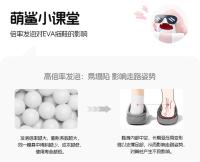 Xiaomeng zapatillas de tiburón hogar hogar de verano de las mujeres lindo fondo suave antideslizante pareja tiburón zapatillas frescas - details 7