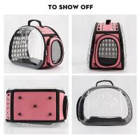 Mochila para Mascotas Transparente y Transpirable Portador de Gatos para Viajes al Aire Libre - details 1