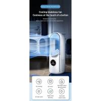 Ventilador sin aspas 2025, ventilador de refrigeración de aspas sin ventilador de escritorio de 6 velocidades para oficina, ventiladores silenciosos portátiles, humidificador, aire acondicionado - details 2
