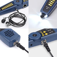 Elecpow-probador de CCTV 1800ADH-Plus con rastreador de cable, probador de cámara IP de muñeca de 4 pulgadas, 4K, H.265, CVBS, CVI, TVI, AHD, analógico - details 7