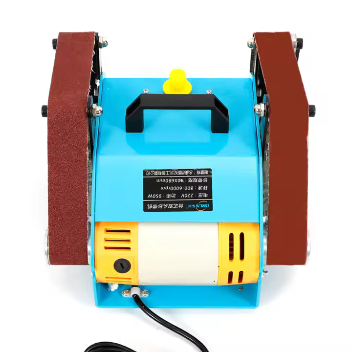 Arena Eléctrica de Doble Eje 950 W, Ajustable, Percutora de Cinturón de Micro Arena 220 V, Cordado - 1