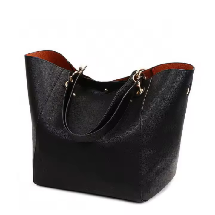 Bandoleras de piel de lujo para mujer, bolsos grandes de gran capacidad con asa superior, bolso cruzado para mujer, bolsos y bolsos grandes - 1