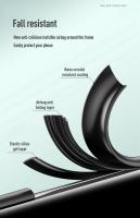 Funda de lujo de cuero PU para Samsung Galaxy M55 S Cubierta trasera de silicona protectora - details 5