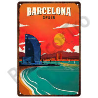 Placa de estaño Vintage para decoración de pared, letrero de Metal, playa, casa, playa, Verano - details 13