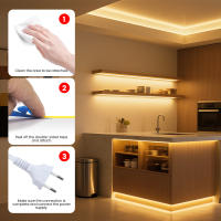 Tira de LED COB de 5M, 10M, 15M, 20M, 220V, 240LEDs/m, cinta LED adhesiva, tira de luz LED Flexible no impermeable, blanco cálido/blanco Natural/blanco - details 6