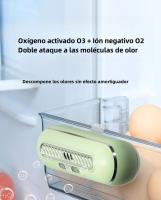 Desodorizante frigorífico, milagro desodorizante y desodorizante, purificador de aire, desodorizante frigorífico recargable, desodorizante frigorífico reutilizable para frigorífico, coche, armario, ropero, más eficaz que el bicarbonato sódico y las bolsas - details 3