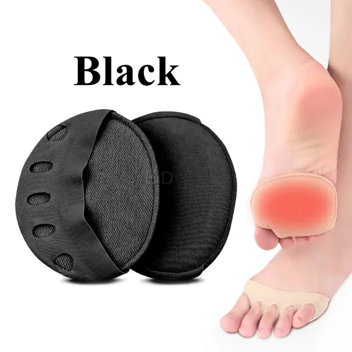 EiD-almohadillas para el antepié de cinco dedos de los pies para mujer, medias plantillas de tacón alto, callos, callos, cuidado del dolor de pies, calcetines de choque, insertos - 1