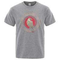 Camiseta de Manga Corta para Hombre, Camisa con Estampado de Cuervo Vikingo del Rey Ragnar, Estilo Informal y Hiphop, Ropa Veraniega, Cómoda y a la Moda, Año 2022 - details 9