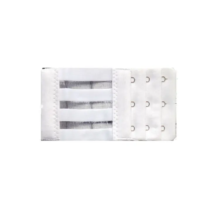 Correa de lencería, 4 ganchos, 3 filas, extensores de sujetador, correa extensora de sujetador, correa de lencería, accesorios íntimos, hebilla de extensión de sujetador - 1