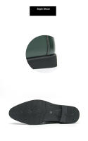 Zapatos de cuero de caña alta de negocios de costura de moda - details 5