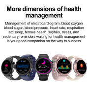 Reloj inteligente ET470, dispositivo con detección de frecuencia cardíaca, Bluetooth, llamadas, respiración, entrenamiento, modo de ejercicio, recordatorio sedentario, novedad de 2024 - details 18