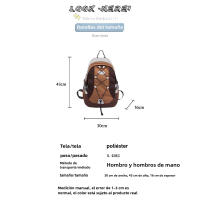 Mochila Unisex de Gran Capacidad Diseño Casual para Viaje, Deporte y Estudio - details 1