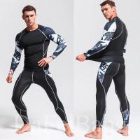 Traje Deportivo de Compresión para Hombres Secado Rápido Rashguard Ropa de Deportivo para Fitness y Entrenamiento de MMA Camisetas de Jogging y Correr - details 9