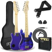 Paquete de Guitarra Eléctrica para Principiantes Tamaño 1/4 Amplificador Portátil de 5 W Cable - details 26